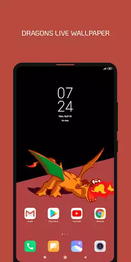 Play Dragon Live Wallpaper