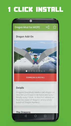 Play Dragon Mod for MCPE  and enjoy Dragon Mod for MCPE with UptoPlay