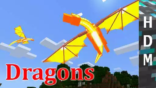Play Dragon Mod for Minecraft PE  and enjoy Dragon Mod for Minecraft PE with UptoPlay