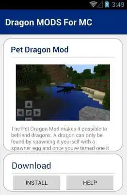 Play Dragon MODS For MC
