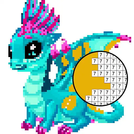 Play Dragon Pixel Art Coloring Book APK Play Dragon Pixel Art Coloring Book APK
