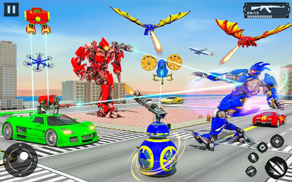 Play Dragon Robot Car Transform Sim  and enjoy Dragon Robot Car Transform Sim with UptoPlay