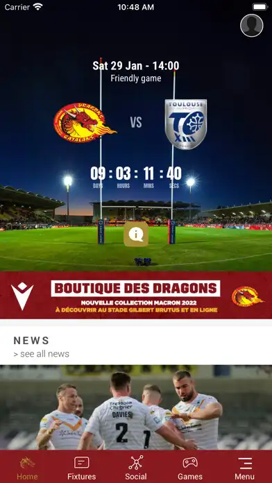 Play Dragons Catalans  and enjoy Dragons Catalans with UptoPlay
