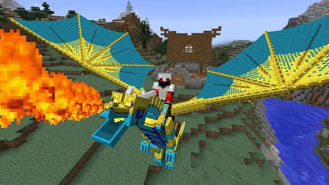 Play Dragons for Minecraft PE  and enjoy Dragons for Minecraft PE with UptoPlay