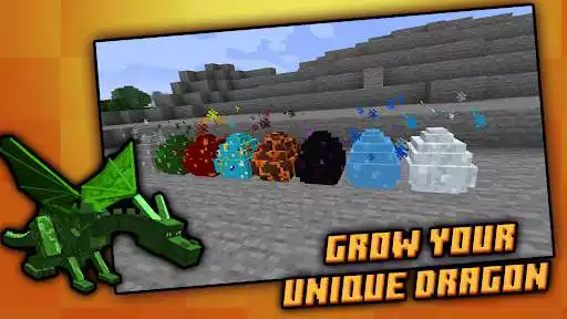 Play DRAGONS Mod for Minecraft PE  and enjoy DRAGONS Mod for Minecraft PE with UptoPlay