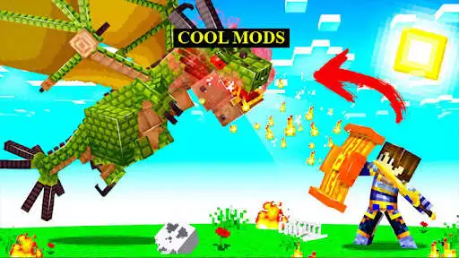 Play Dragons mod for Minecraft  and enjoy Dragons mod for Minecraft with UptoPlay