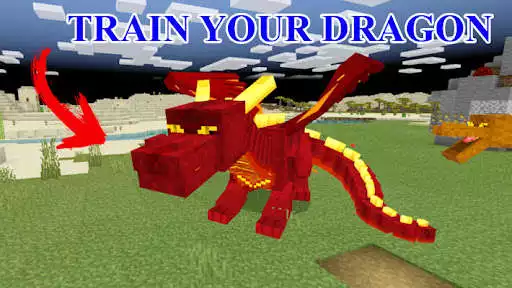 Play Dragons mod for Minecraft as an online game Dragons mod for Minecraft with UptoPlay