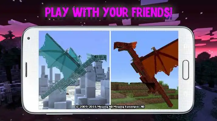 Play Dragons mod for Minecraft