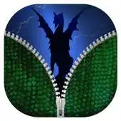 Free play online Dragons Zipper Lock Screen APK