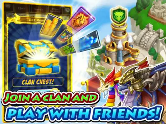 Play Dragon x Dragon -City Sim Game