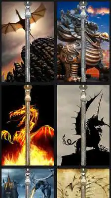 Play Dragon Zip Lock Screen Prank