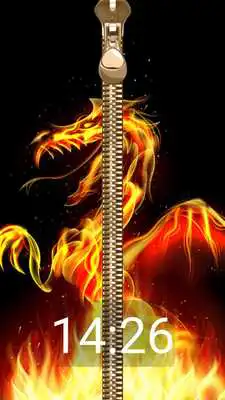 Play Dragon Zip Lock Screen Prank