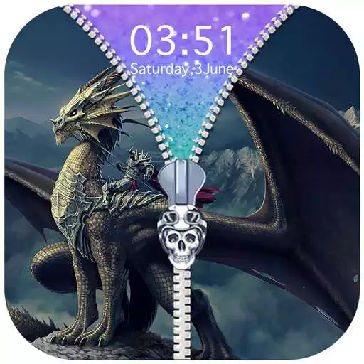 Play Dragon Zipper Lock Screen APK