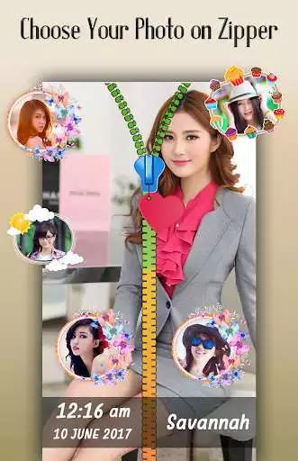 Play Dragon Zipper Lock Screen as an online game Dragon Zipper Lock Screen with UptoPlay