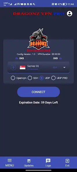 Play DRAGONZ VPN PRO as an online game DRAGONZ VPN PRO with UptoPlay