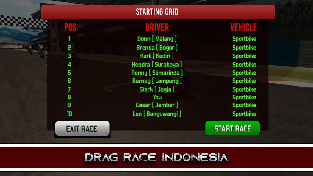 Play Drag Race Indonesia 2022 as an online game Drag Race Indonesia 2022 with UptoPlay