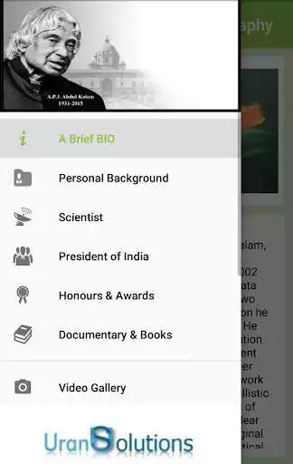 Play Dr APJ Abdul Kalam Biography as an online game Dr APJ Abdul Kalam Biography with UptoPlay
