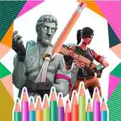 Free play online Draw and coloring book for fortnite APK