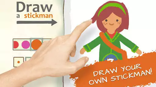 Play Draw a Stickman: EPIC 2 as an online game Draw a Stickman: EPIC 2 with UptoPlay