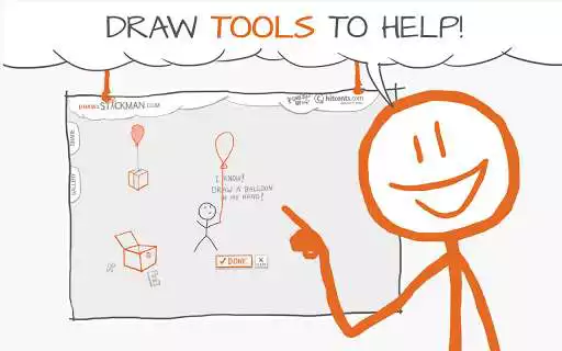 Play Draw A Stickman as an online game Draw A Stickman with UptoPlay