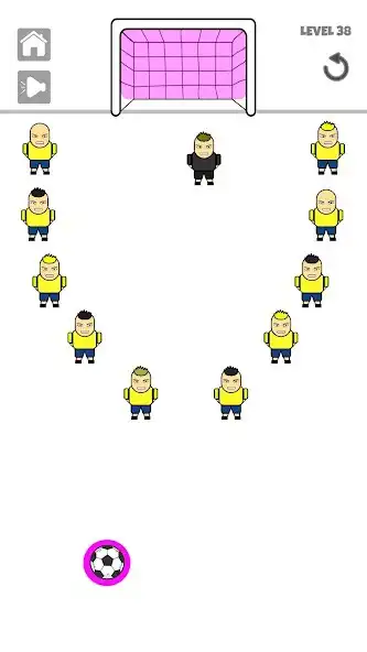 Play Draw Ball To Goal as an online game Draw Ball To Goal with UptoPlay