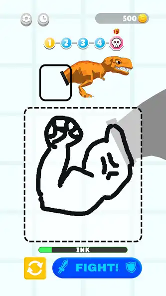 Play Draw Battle Parts 3D as an online game Draw Battle Parts 3D with UptoPlay