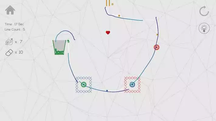 Play Draw Brain Lines Physics Puzzle
