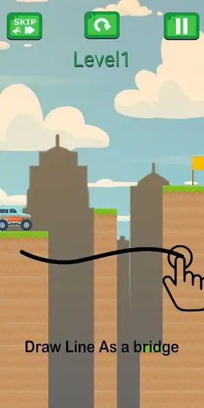 Play Draw Bridge  Car Game as an online game Draw Bridge  Car Game with UptoPlay
