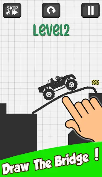Play Draw Bridge: Save The Stickman as an online game Draw Bridge: Save The Stickman with UptoPlay