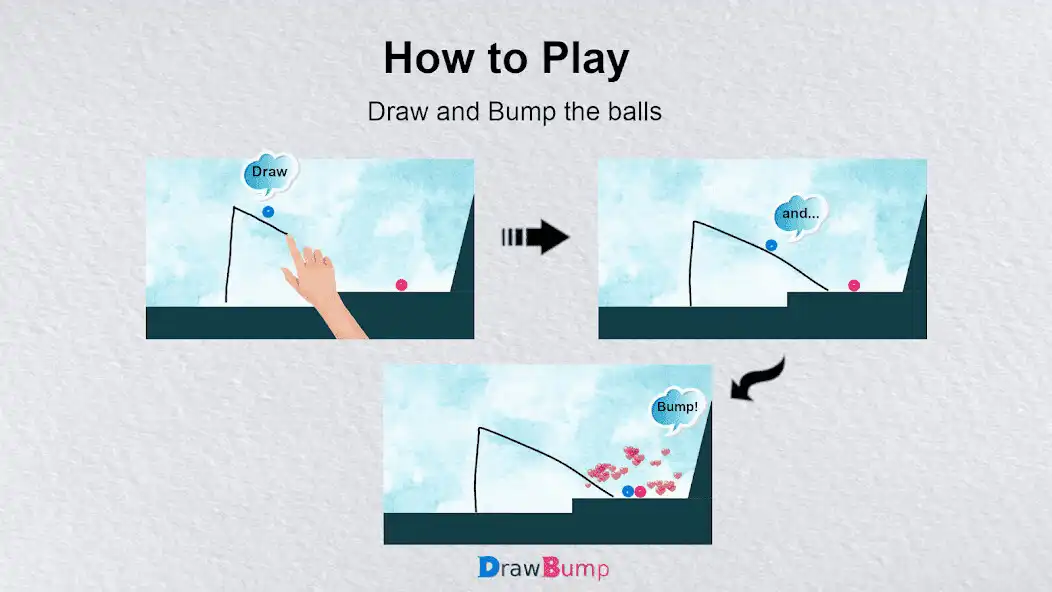 Play DrawBump as an online game DrawBump with UptoPlay