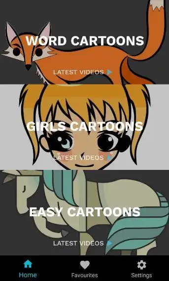 Play Draw Cartoons : Creator as an online game Draw Cartoons : Creator with UptoPlay