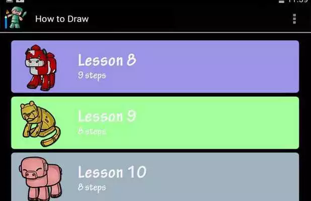 Play Draw Chibi Style Minekraft