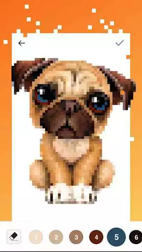 Play Draw Color by Number - Sandbox Pixel Art