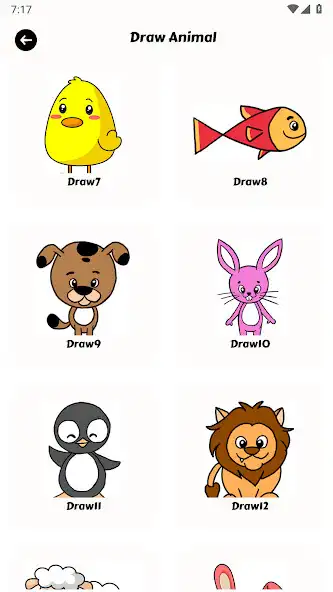 Play Draw  Color Cute Animals  and enjoy Draw  Color Cute Animals with UptoPlay