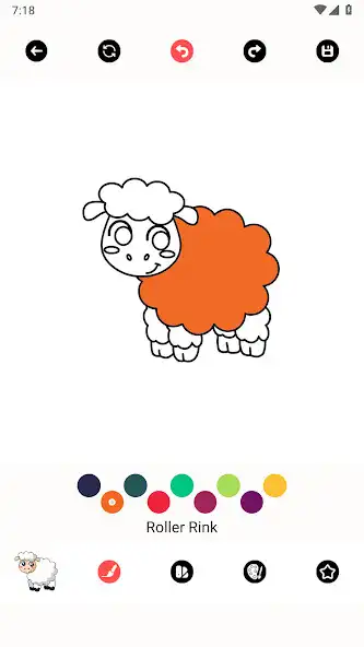 Play Draw  Color Cute Animals as an online game Draw  Color Cute Animals with UptoPlay