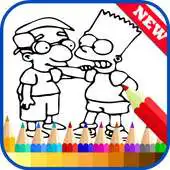 Free play online Draw Coloring for The Simpson APK Free play online Draw Coloring for The Simpson APK