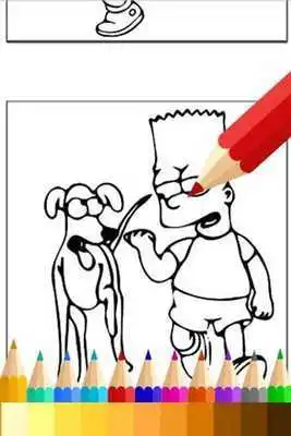 Play Draw Coloring for The Simpson