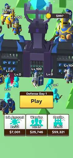 Play Draw Defence as an online game Draw Defence with UptoPlay