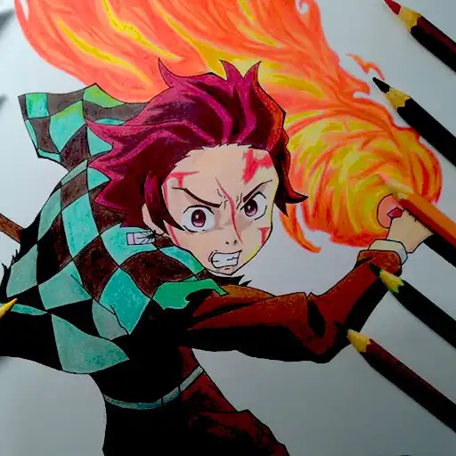Play Draw Demon Anime Slayer APK