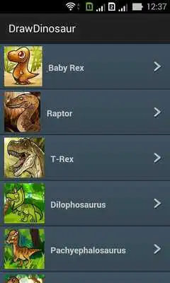 Play Draw Dinosuar