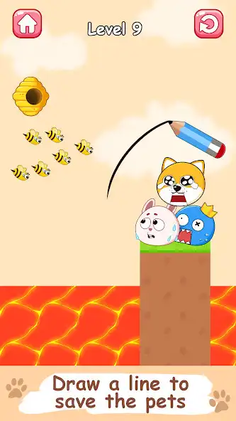 Play Draw Doge Rescue: Dog House  and enjoy Draw Doge Rescue: Dog House with UptoPlay