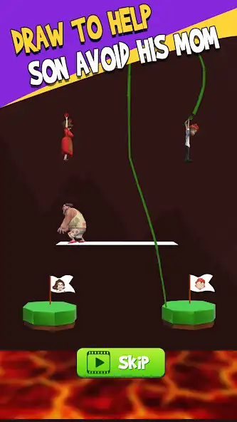 Play Draw Flights: Mommy Escape as an online game Draw Flights: Mommy Escape with UptoPlay