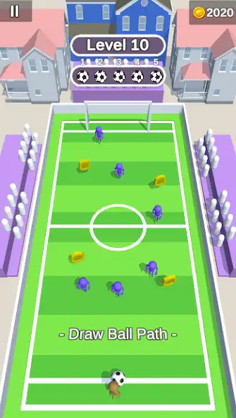Play Draw Football 3D  and enjoy Draw Football 3D with UptoPlay