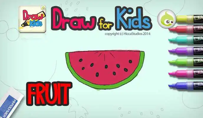 Play Draw for Kids, Fruit