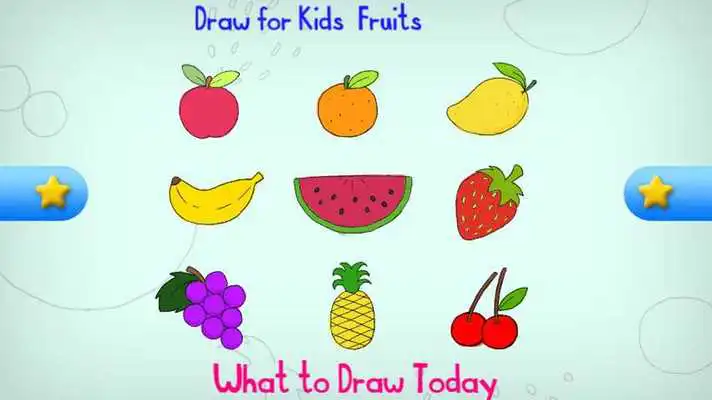 Play Draw for Kids, Fruit