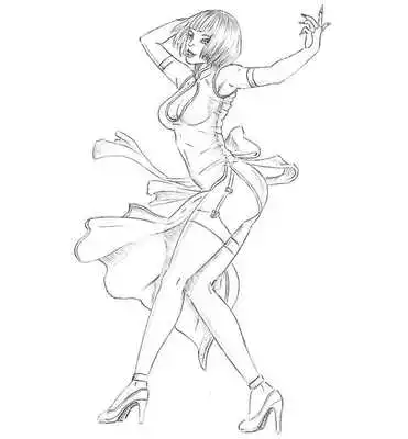 Play draw girl
