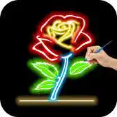 Free play online Draw Glow Flower APK Free play online Draw Glow Flower APK