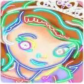 Free play online Draw Glowing Princess APK