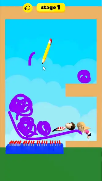 Play Draw Hero 3D as an online game Draw Hero 3D with UptoPlay