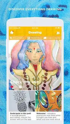 Play APK Drawing Amino for Illustration  and enjoy Drawing Amino for Illustration with UptoPlay com.narvii.amino.x201106588